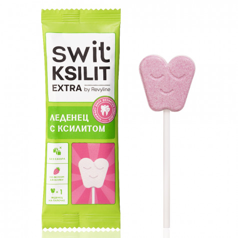 Леденцы на палочке Swit by Revyline Ksilit Extra Mix, 100 шт.